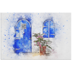 ФРЕЯ картина по номерам "Акварельные брызги лета" 40х30 см (PNB/C3 №10)