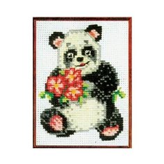 Сделай своими руками Набор для вышивания Панда 12 x 16 см (П-02)