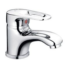 Смеситель для раковины (умывальника) Ledeme H68 L1068-B однорычажный сере6ристый