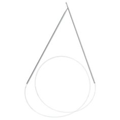 Набор крючков Gamma для тунисского вязания SH2 диаметр 2.5 мм, серый