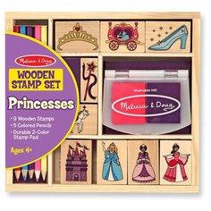 Melissa & Doug Набор печатей "Принцессы"