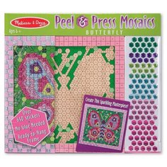 Melissa&Doug "Творчество" Мозаика "Бабочка"