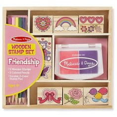 Melissa & Doug Набор печатей "Дружба"