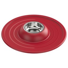 Миска Lilli Pet для животных Soft Touch, 230 мл, красная