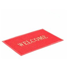 Коврик в прихожую Welcome 40х60 см, красный Homestar