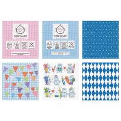 Салфетки для декупажа SDD 12 шт. 3х слойные 33 x 33 см ассортиНабор №1216-15 "Мамина радость" Love2 Art