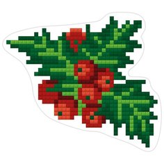 Наборы - кристальная (алмазная) мозаика "ФРЕЯ" ALVM-024 Кристальная мозаика (алмазная вышивка) магнит "Остролист" 9 х 8 см