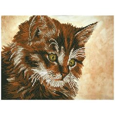 Наборы - кристальная (алмазная) мозаика "ФРЕЯ" ALV-81 Кристальная мозаика (алмазная вышивка) "Домашний любимец" 40 х 30 см