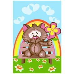 Раскрашивание, раскраски "ФРЕЯ" PKZ-1 Набор для раскрашивания по номерам (на картоне) 20 х 30 см №02 "Тебе..."