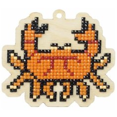 Мозаика на дереве Гранни "Крабик"