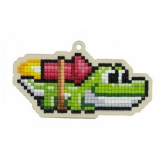 Мозаика на дереве Гранни "Крокодильчик"