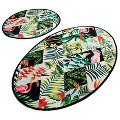 CHILAI HOME Комплект из 2 ковриков для ванной 60x100, 50x60 см 8682125923956