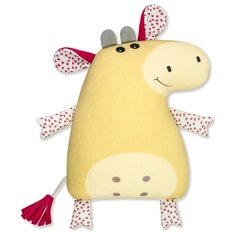 Мягкая игрушка-антистресс Штучки, к которым тянутся ручки "Чудики. Корова", 32см, желтая