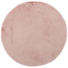 Ковер Bellarossa 80 см круглый (100% полиэстер), пудрово-розовый Multidecor