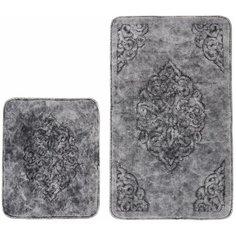 Комплект ковриков для ванной (2шт.) 60x100 - 50x60 см, 8686666855257 Alanur