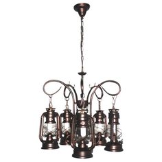 Люстра «LOFT» 7705КЕ/5 AB ЭлисСвет