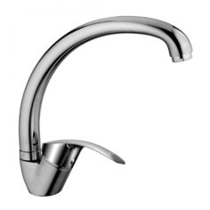 Смеситель Decoroom для кухни с высоким повортным изливом DR68021