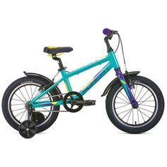 Велосипед Format Kids 16 2021 рост OS бирюзовый матовый