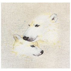 Набор для вышивания Белые медведи, Luca-S