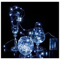 Гирлянда Lefard Нить 50 Led, 5 м, цвет белый холодный, без батареек (786-307)