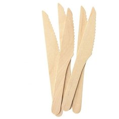 Нож VIATTO WK-140, дерево, 14 см, 100 шт.