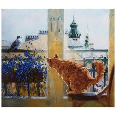 Набор для вышивания0 "Живая картина" JK-2037 ( ЖК-2037 ) "Охотник" Panna