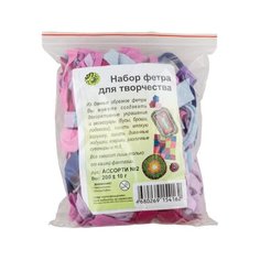 Набор фетра для творчества 200 г ассорти №2 Gamma