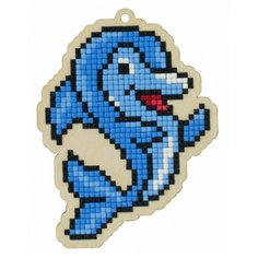 Мозаика на дереве Гранни "Дельфин"