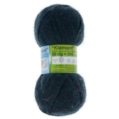 Пряжа Alpina "KLEMENT" 80% альпака, 20% мериносовая шерсть №07 т.зеленый - 4 мотка по 50 г