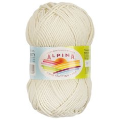 Пряжа Alpina "MISTY" 70% хлопок, 30% шерсть №03 лен - 10 мотков по 50 г