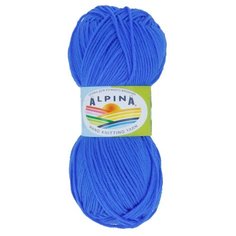 Пряжа Alpina "TOMMY" 100% микнес №027 голубой - 10 мотков по 50 г