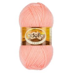 Пряжа Adelia "IVIA" 100% акрил №113 розовый - 4 мотка по 62.5 г