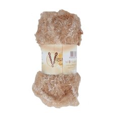 Пряжа Visantia "KUZU" 70% полиэстер, 30% нейлон №12 бежевый - 5 мотков по 100 гр