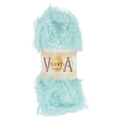 Пряжа Visantia "KUZU" 70% полиэстер, 30% нейлон №09 св.мятный - 5 мотков по 100 гр