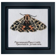 Набор для вышивания Тигровый мотылёк, канва лён 32 ct Thea Gouverneur
