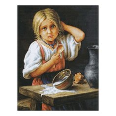 Набор для вышивания Крестьянка, Luca-S 24 х 31 см G515