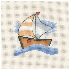 Набор для вышивания Лодка 9 х 9 см 14-3135 Permin