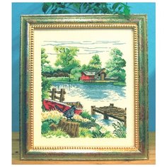 Набор для вышивания Лодка 33 x 38 см 73-30163 Oehlenschlager