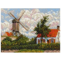 Набор Ветряная мельница по мотивам картины К.Писсаро 33х25 Риолис 1702 1702