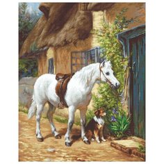 Набор для вышивания У домика LUCA-S G572