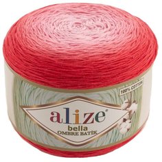 Пряжа для вязания Ализе Bella Ombre Batik (100% хлопок) 2х250г/900м цв.7404 Alize