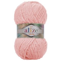 Пряжа для вязания Ализе Softy Plus (100% микрополиэстер) 5х100г/120м цв.340 св.розовый Alize