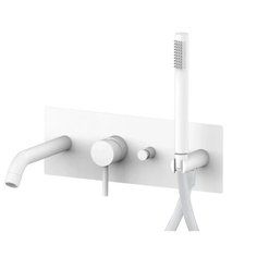 Смеситель для ванны с душем Paffoni Light LIG001BO (с внутренней частью)