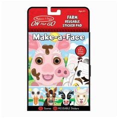 Melissa&Doug Набор стикеров "Создай мордочку. Ферма"