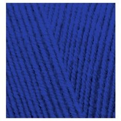 Пряжа для вязания Ализе LanaGold Fine (49% шерсть, 51% акрил) 5х100г/390м цв.141 василек Alize
