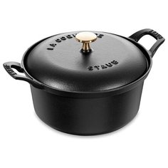 Кокот Винтаж, 20 см, 2,45 л черный Staub