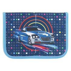 Пенал TIGER FAMILY (ТАЙГЕР), 1 отделение, откидная планка, "Гонка", 20х14х4 см, TGNQ-003C1E