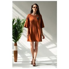 Платье Laete. размер L(48), терракотовый