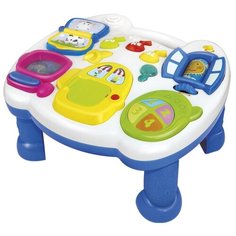 Интерактивная развивающая игрушка Mommy Love Игровой центр WD3629, белый/голубой