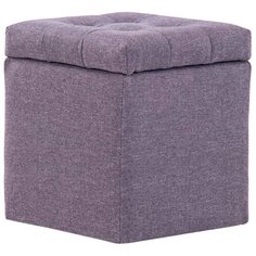 Пуф Шарм-Дизайн Шарм с ящиком серый